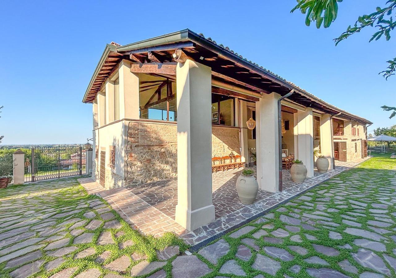 Ferienwohnung Casale Gambini Quattro Castella Exterior foto